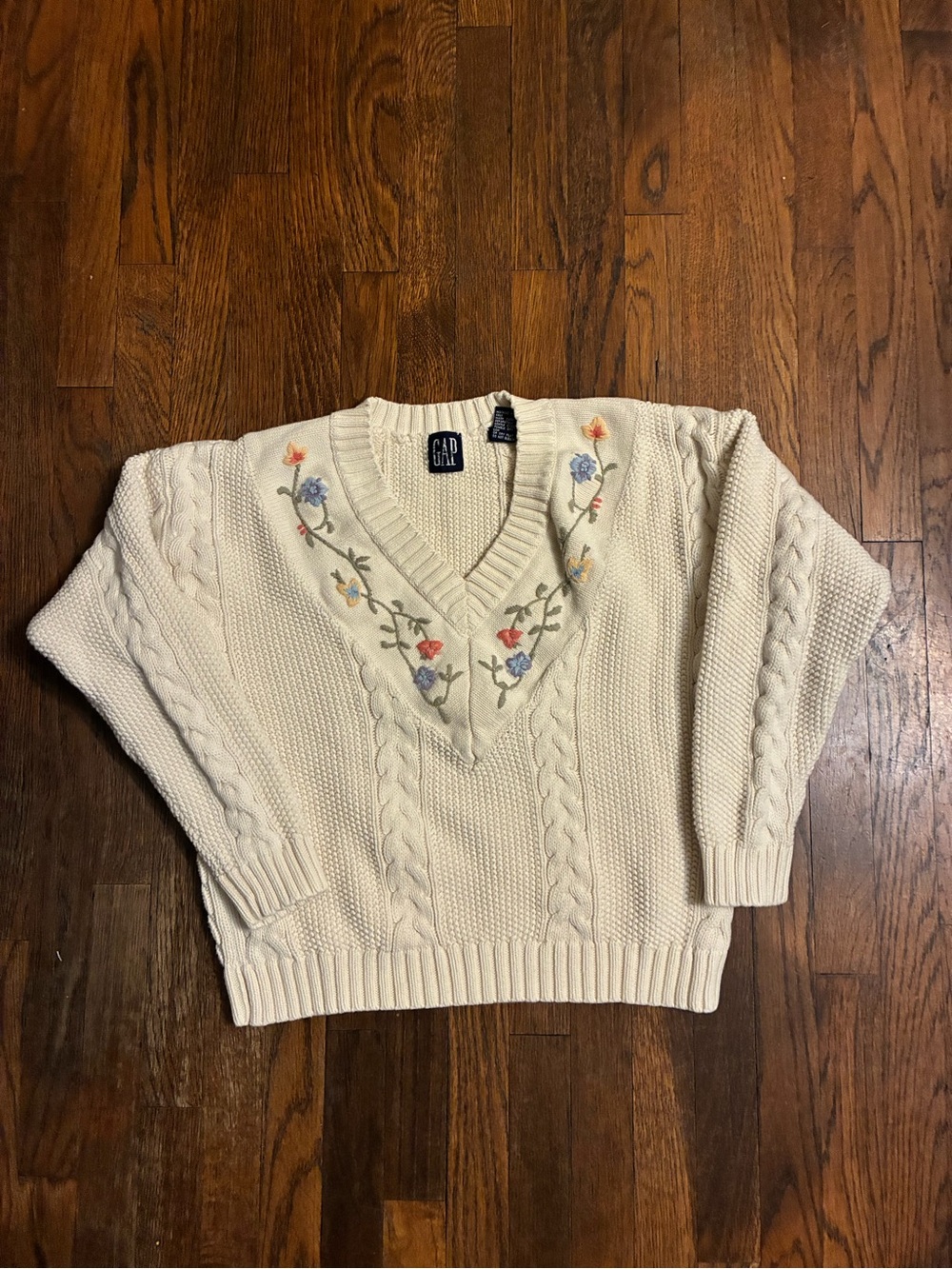 Vintage gap kable knit sweater size women’s small